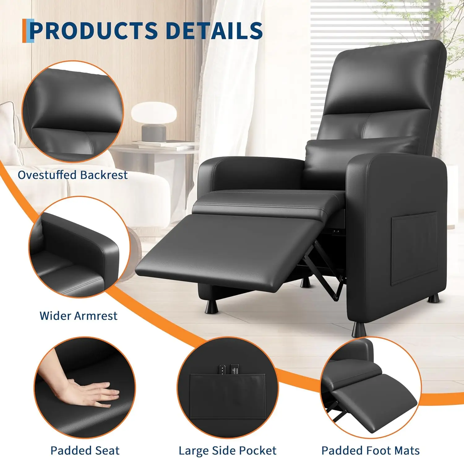 kf-S55aaa52aae824107a56d0c8ede52d9afy Power Recliner Chair - Image 1