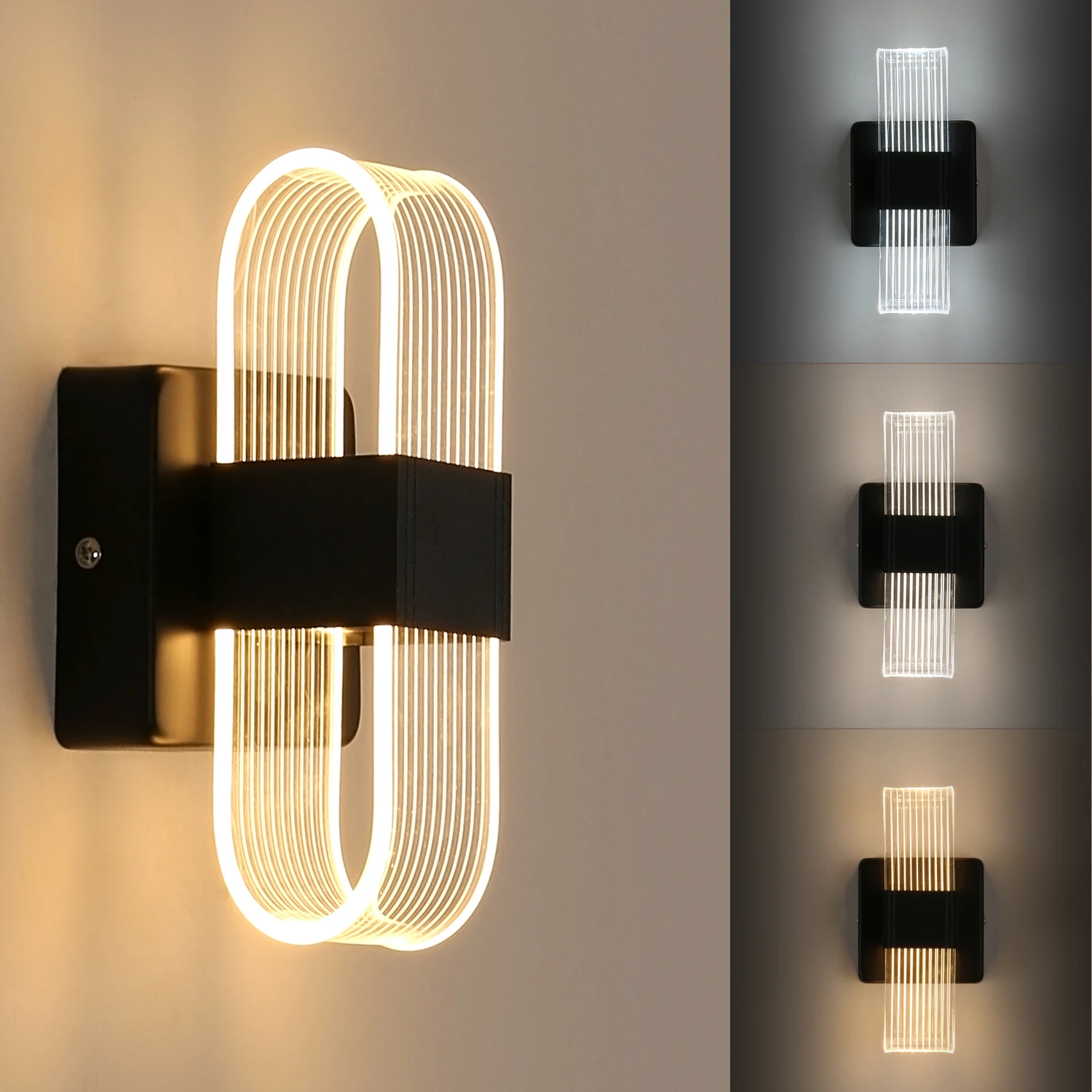 kf-S9b567127bd08450cb02989ff6896a200u Modern LED Wall Lamp - Image 1