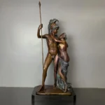 Large Bronze Venus and Ares Statue Greek Mythology Sculpture Home Decor